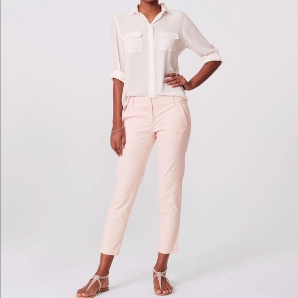 Loft Soft Pink Chino Pants